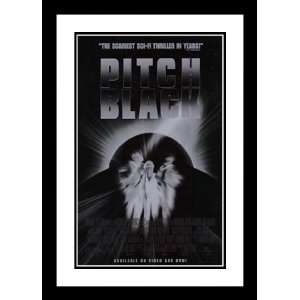  Pitch Black 20x26 Framed and Double Matted Movie Poster 