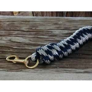 Poly Lead Rope Navy/Silver