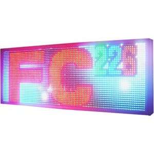   Full Color LED Window Sign Display (RGB) 23 x 60
