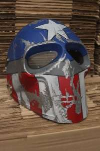 ARMY OF TWO MASK PAINTBALL AIRSOFT PROP CAPTAIN AMERICA  