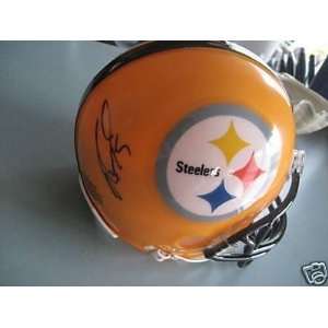 Ryan Clark Signed Mini Helmet   75th Anniversary   Autographed NFL 