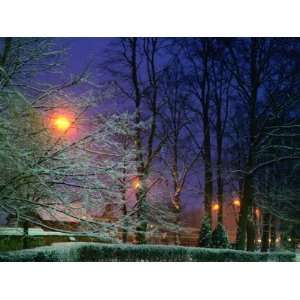  London Road in Oxford on a Winters Evening, Oxford 