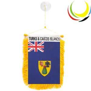  Mini Banner Turks & Caicos Islands  