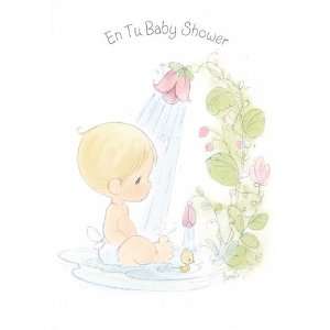 Greeting Card Baby Baby Shower Precious Moments Spanish For Your Baby 