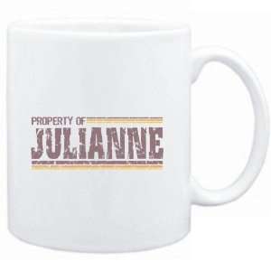 Mug White  Property of Julianne   Vintage  Female Names  