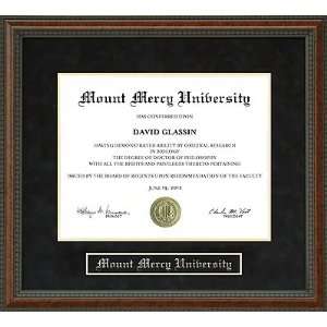  Mount Mercy University Diploma Frame