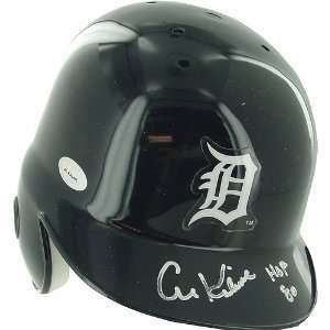 Al Kaline Autographed HOF 80 Tigers Mini Helmet  Sports 