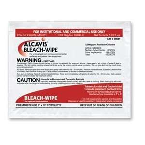  Alcavis Bleach Wipes 110 Dilution Qty 100 Packs per Box 