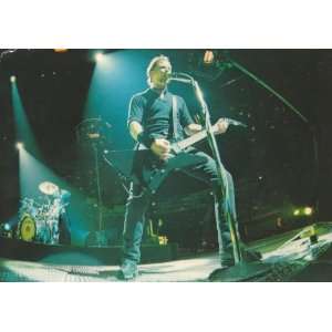  Blank Music Postcard ~ Metallica ~ Live ~ Approx 4 x 6 