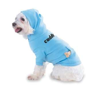 cuddly Hooded (Hoody) T Shirt with pocket for your Dog or Cat LARGE Lt 