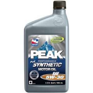   Automotive Product P3ms57 Peak Synthetic Motor OIL Qt Automotive