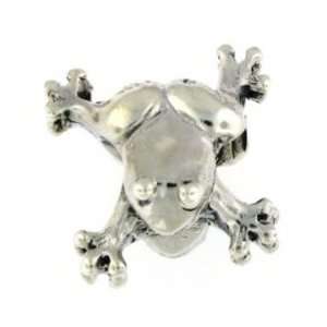  Sterling Silver, Authentic Carlo Biagi Jumping Frog Bead Jewelry