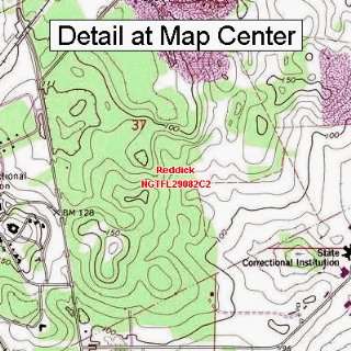  USGS Topographic Quadrangle Map   Reddick, Florida (Folded 