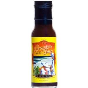 Rich, Smoky Chipotle Hot Sauce, Scorpion Bay Chocopotle 8 Ounces 