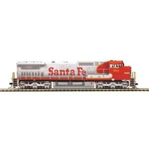  MTH 20 2945 2 Santa Fe Dash 8 Diesel Engine   With PS2 