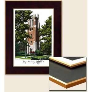 Michigan State, Beaumont Tower Collegiate Laminated Lithograph  