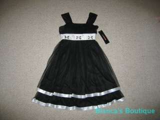 NEW BUTTERFLY GEM Tulle Dress Girls Summer Clothes 10  