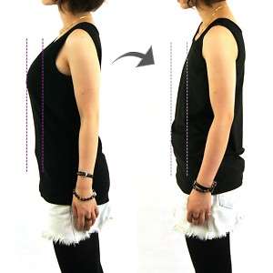Smooth Knit Breast Binder Tank Top Cosplay Costume KN55  