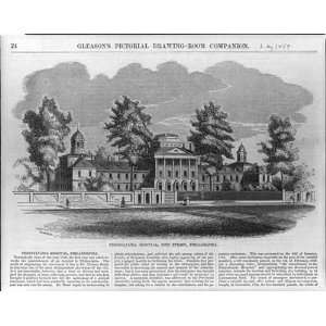  Pennsylvania Hospital,Pine Street,Philadelphia,PA,1854 
