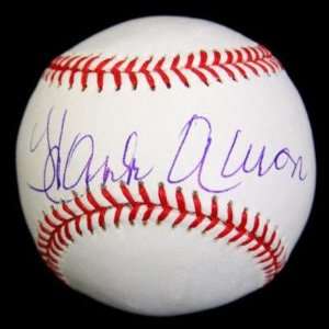  Autographed Hank Aaron Ball   Oml Psa dna #h20772 