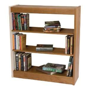 American Series Single Sided Wooden Book Shelving Adder Unit 36 W x 