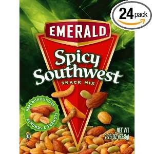 Emerald Spicy South West Mix, 2.25 Ounce Foil Bags (Pack of 24 