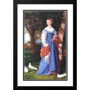   and Double Matted Portrait of Mrs. Louisa Jenner