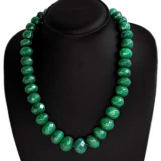 TRUELY FINEST TOP CLASS 798.00 CTS NATURAL FACETED GREEN EMERALD BEADS 