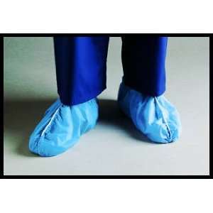 Fluid Resistant SMS Shoe Covers, Universal Sizing. Non Skid Resistant.