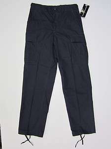   Military Issue Navy Blue BDU Trouser / Pants * Button Fly* Small   Reg