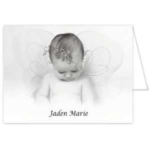  Baby Angel Baptism Christening Thank You Cards   Set of 20 Baby