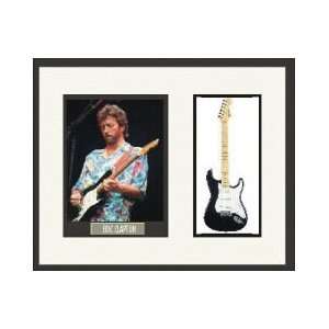 Eric Clapton/No.1 Blkie Guitar Frmd Presentatio 16x20  