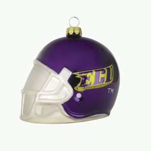  BSS   East Carolina Pirates NCAA Glass Football Helmet 