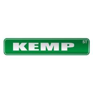   KEMP ST  STREET SIGN