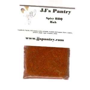 JJs Pantry Spicy BBQ Rub Grocery & Gourmet Food