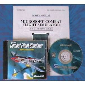  Microsoft Combat Flight Simulator WWII Europe Series CD 