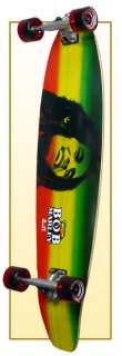 New Bob Marley COMPLETE Longboard Kicktail Skateboard  