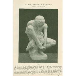    1897 Sculptor George Grey Barnard Illustrated 