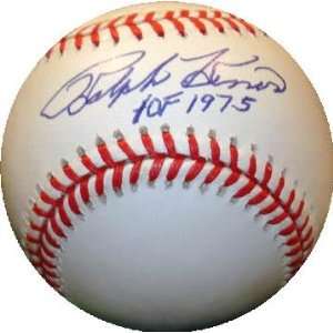  Autographed Ralph Kiner Ball   inscribed HOF 1975 Sports 