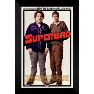  Superbad 27x40 FRAMED Movie Poster   Style A   2007