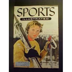 Jill Kinmont Autographed January 31, 1955 Sports Illustrated Magazine