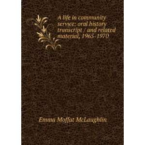  A life in community service oral history transcript / and 