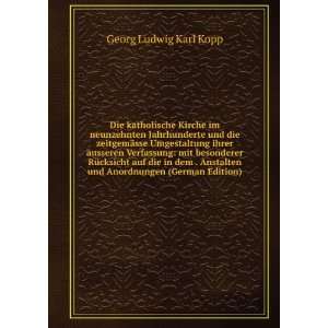   (German Edition) Georg Ludwig Karl Kopp  Books