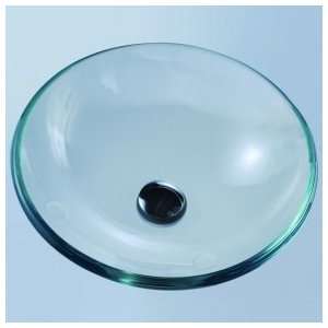  Kraus Glass Vessel Sink GV10119MMGLA KG. 16.5 D x 5.5H 
