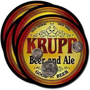  Krupp, WA Beer & Ale Coasters   4pk 