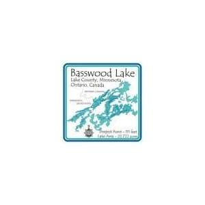  Basswood 4.25 Square Absorbent Coaster
