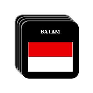  Indonesia   BATAM Set of 4 Mini Mousepad Coasters 