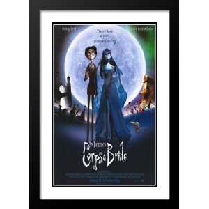  Tim Burtons Corpse Bride 20x26 Framed and Double Matted 
