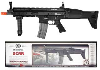 FN Herstal SCAR Automatic Electric Airsoft Rifle AEG   Black  