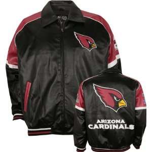  Arizona Cardinals Varsity Faux Leather Jacket Sports 
